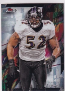 2024 Topps NFL Football Finest No. 5 Ray Lewis Refractor - Bild 1 von 2
