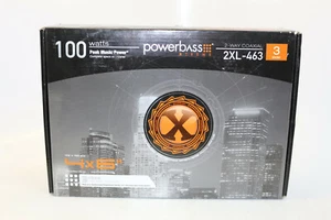 PowerBass Xtreme 2XL-463 4x6" 2-Way Coaxial 100 Watts Speakers - Picture 1 of 5
