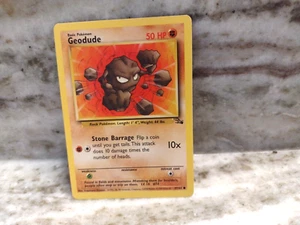 One 1999 Pokemon Geodude 47/62 50HP - Picture 1 of 2