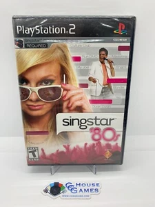 PlayStation 2 - SingStar '80s Video Game BRAND NEW FACTORY SEALED *CCGHouse* - Picture 1 of 5