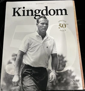 ARNOLD PALMER KINGDOM MAGAZINE 50 TH ANNIVERSARY ISSUE WINTER 2020 GOLF - Picture 1 of 2