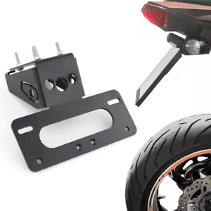 License Plate Holder Aftermarket Fit For KAWASAKI Versys 1000 LT KLE 1000 17-18 - Picture 1 of 10