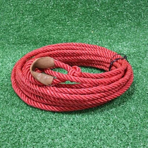 Red 39 FT. Charro Soga Para Florear Trick Rope Rodeo - Picture 1 of 1