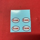 Märklin HO: 4x Abziehbild, Decal, Schiebebild, für Kesselwagen 314,334,4500,800