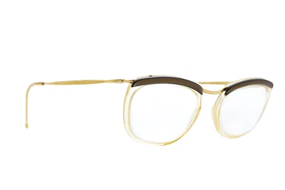 Gafas vintage llenas de oro de los años 60 AMOR 8873 gafas marco de ojo de gato dorado Foto 1 de 4