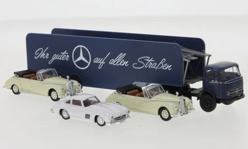 Brekina 48048 - 1/87 Mercedes LPS 338 Autotransport-SZ, Mercedes-Benz - Nuovo - Immagine 1 di 1