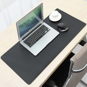 2mm Thick Working Learing Waterproof Desk Mat PU Leather Non-Slip Mouse Pad Lot - Picture 1 of 15