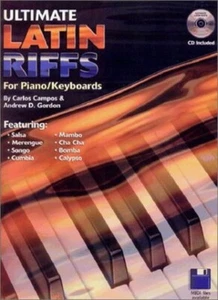 Ultimate Latin Riffs For Piano Keyboards Learn to Play Tango Salsa Bomba Book CD - Picture 1 of 1