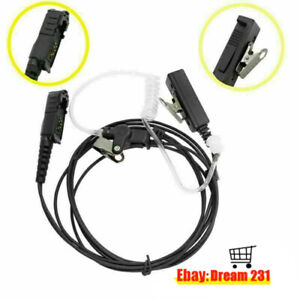 10PCS  2-Wire FBI Earpiece Headset Mic for  ​XPR3500 XPR3300 MTP3500 MTP3250