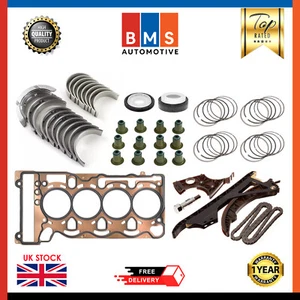 COJINETES MOTOR BMW SERIE X N43B20 N43 CON PIEZAS RECONSTRUIDAS 2.0L GASOLINA 3 TOURING - Imagen 1 de 8