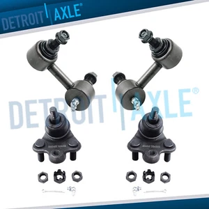 Front Lower Ball Joints + Sway Bar Links for 2006 - 2011 Honda Civic Acura CSX - Picture 1 of 7