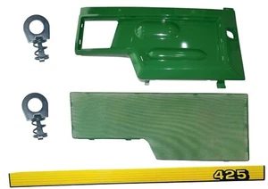 RH Side Panel/Screen/Sticker/Clip AM128982 M116020 Fits John Deere 425 UP SN - Picture 1 of 4