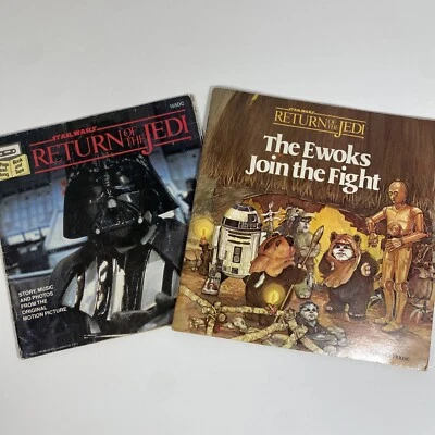 Return of the Jedi: THE EWOKS JOIN THE FIGHT - Star Wars Paperback W/ Jedi Book Foto 1 de 4