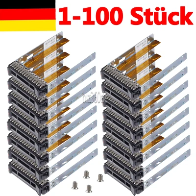 MARKENLOS 2,5" SFF SAS/SATA Drive Tray Caddy für IBM/Lenovo X3850 X3690 X6 X3650 X3550 M6