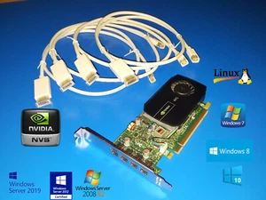HP ENVY 700-000z 700-010 700-019 700-059c 700-060 2GB Quad HDMI Video Card/Cable - Picture 1 of 1