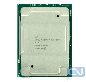 Intel Xeon Platinum 8160 SR3B0 2,1 GHz 24 cœurs 33 Mo LGA3647 CPU erreur canal mémoire - Photo 1/4