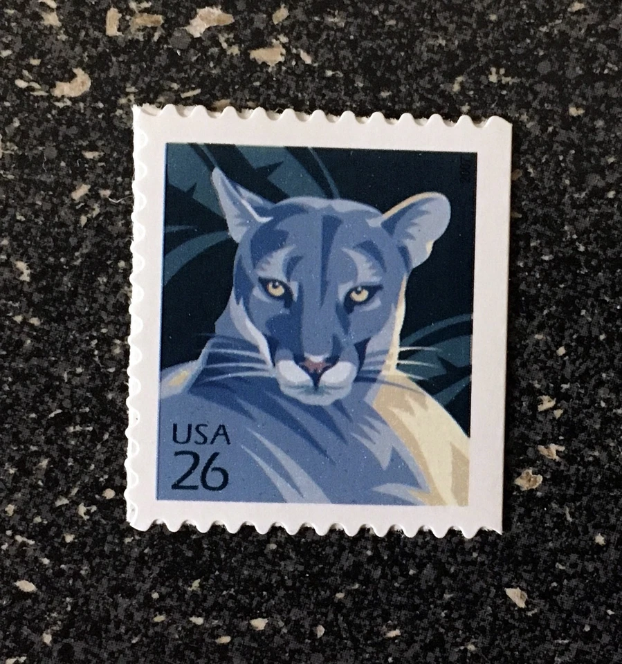 USA2007 #4142 26c Florida Panther - Single From Booklet  Mint NH - Image 1 of 1