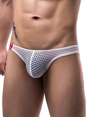 String Homme Sexy Érotique Tanga Grande Taille sous-vêtements Slips Stretch C... - Photo 1/4