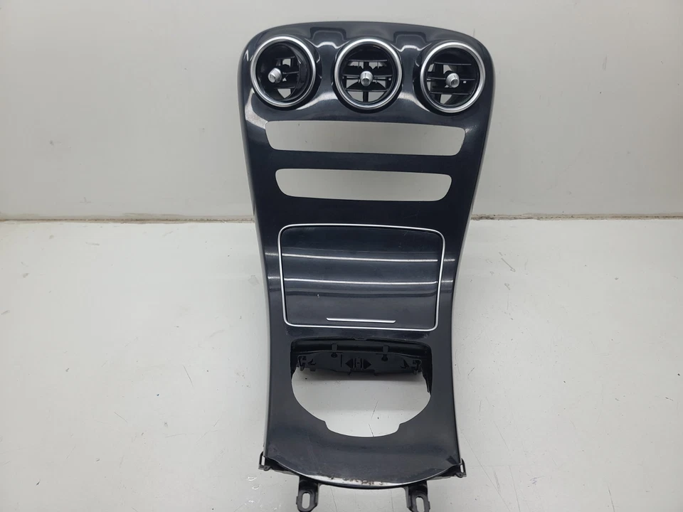 Mercedes C300 C400 2015-2018 consola central conjunto bisel de ajuste OEM Foto 1 de 4