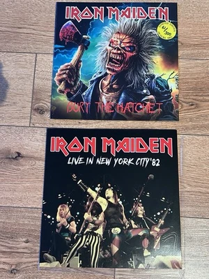 Iron Maiden Live LP Promo Vinyl Bruce Sabbath Box Cd Heavy Metal Collection  - Bild 1 von 4