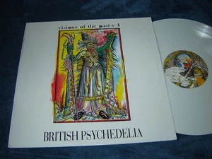 Visions of The Past Vol. 4 IV (British Psychedelia) LP NM white vinyl psych - Imagen 1 de 2