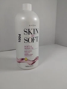 Avon Skin So Soft SOFT AND SENSUAL Body Lotion Bonus Size 33.8 oz. NO PUMP. - Picture 1 of 3