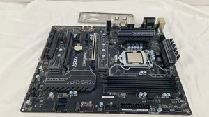 MSI B250 PC MATE B250 Motherboard - i7-7700K @4.20GHZ w/ I/O Shield - Foto 1 di 6