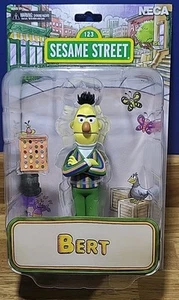 NECA Sesame Street Toony Classics Action Figure Bert 15 cm New & Sealed - Picture 1 of 2