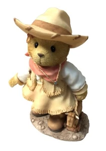 Cherished Teddies SIERRA Cowgirl mit Kuh Zugspielzeug Figur 466271 - Bild 1 von 1
