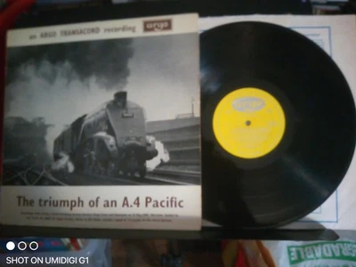 The triumph of an A4 Pacific - Argo Transacord Recording -  UK Argo DA21 LP mono Foto 1 de 4