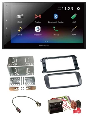 Pioneer USB Bluetooth DAB 2DIN MP3 Autoradio für Ford S-Max Mondeo ab 2007 Profi - Bild 1 von 4