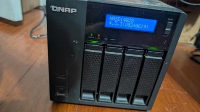 QNAP  TS-419P II NAS 4-Bay All-In-One Server  +( 4x3TB) HDD - Image 1 of 4