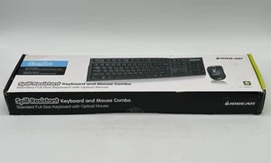 IOGEAR GKM513 Wired Keyboard And Mouse Combo, Spill Resistant - Afbeelding 1 van 7