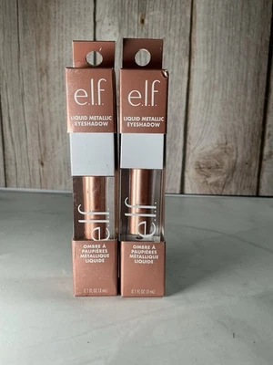 2 PACK - e.l.f. Moon Liquid Metallic Eyeshadow  - Image 1 of 3