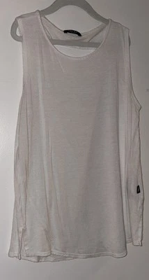 Camiseta sin mangas Terez niñas niños talla M blanca Foto 1 de 3
