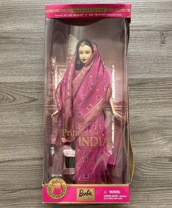 Muñecas del Mundo Princesa de la India Muñeca Barbie 2000 Mattel Edición Coleccionista - Imagen 1 de 7