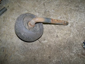 301 Cub Cadet LT 48" Mähdeck Hinterradrolle Radstütze Achse Montage 711-3312 - Bild 1 von 2