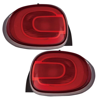 Left Driver Right Passenger Tail Light For 14-20 Fiat 500L; CAPA Certified - Image 1 of 4
