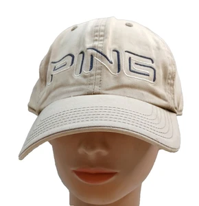 Ping Men's Hats Golfing Logo Ball Cap Outdoors Adjustable Strap - Picture 1 of 15