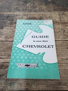 1955 Original Guide to your New Chevrolet Owners Manual First Edition - Bild 1 von 13