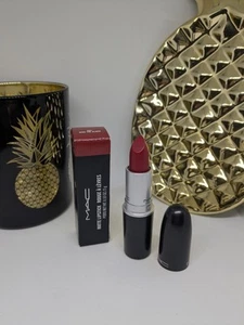 MAC Matte Lipstick 3g - Ring the Alarm - BRAND NEW IN BOX - Picture 1 of 7