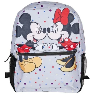 Mochila para niños Mickey and Minnie Mouse Sweet Love 16 pulgadas poliéster ligero - Imagen 1 de 6
