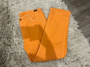 RARE orSlow Orange Cotton US Navy Utility Pants Size 3 (30") Japan - Picture 1 of 6