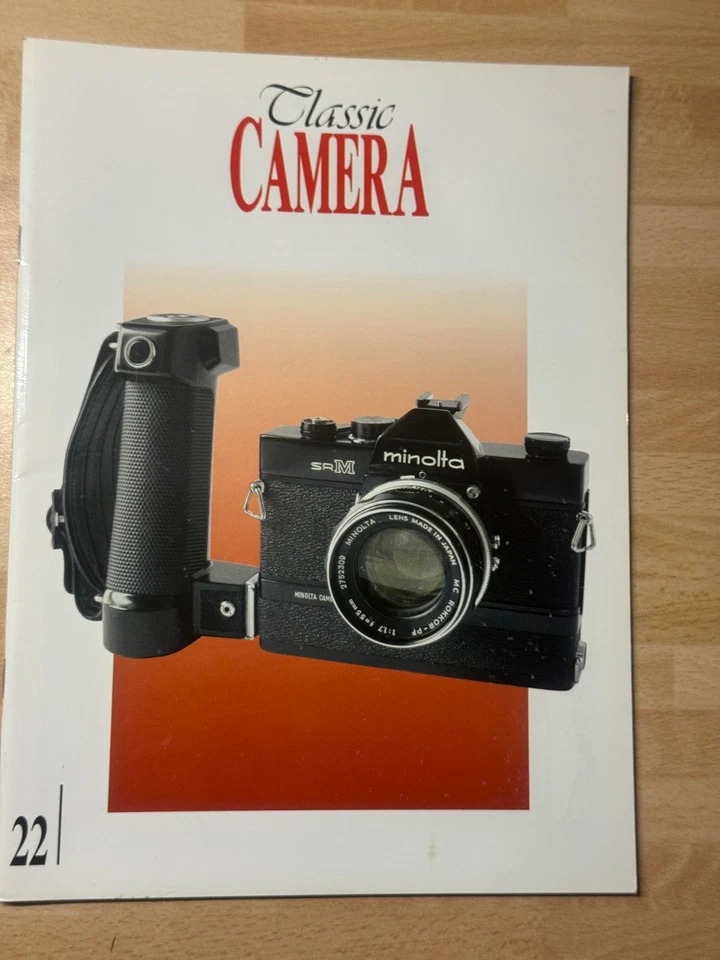 CLASSIC CAMERA MAGAZINE ~ ISSUE NO. 22 Minolta SRM - Image 1 of 1