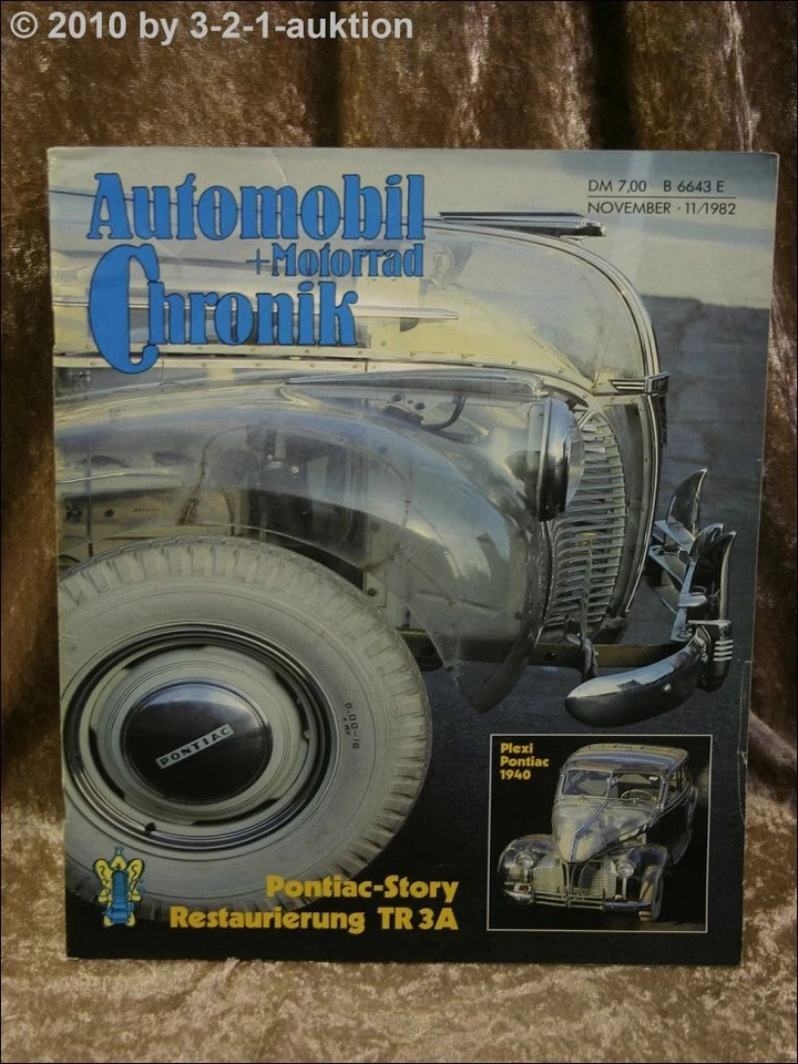 Automobile E Moto Cronaca 11/82 TR3A Ardie Pontiac - Immagine 1 di 1