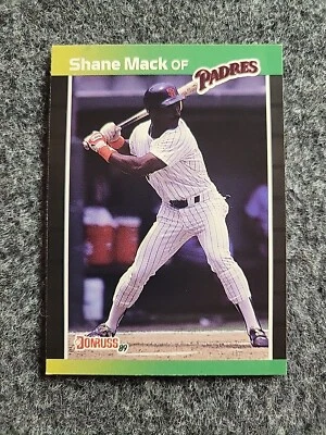 1989 Donruss - #538 Shane Mack + 5 Random Bonus Cards! - Image 1 of 2