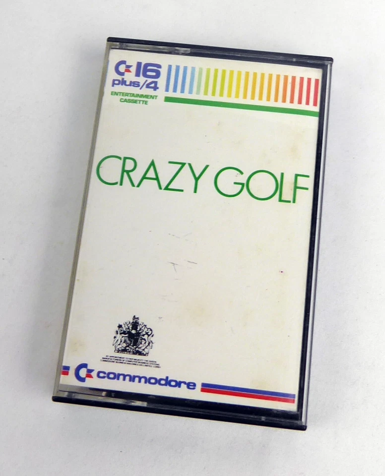 Commodore 16/116/Plus4 -- CRAZY GOLF (Commodore) -- TAPE - Bild 1 von 1
