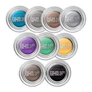MAYBELLINE Color Tattoo 24 horas gel crema sombra de ojos sellado - varios tonos - Imagen 1 de 37