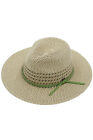 C.C Exclusive Women's Faux Suede Trim Multi Color Beach Resort Panama Sun Hat