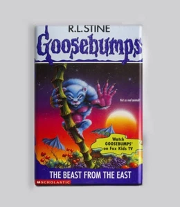 GOOSEBUMPS / THE BEAST FROM THE EAST - 2"x3" MAGNET (vintage book horror stine - Picture 1 of 4